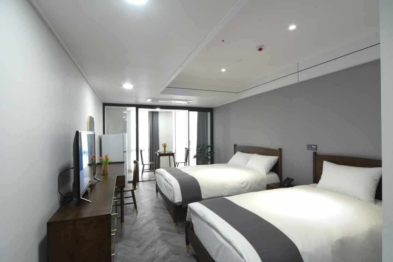 Haeundae Central Hotel Busan Exterior foto
