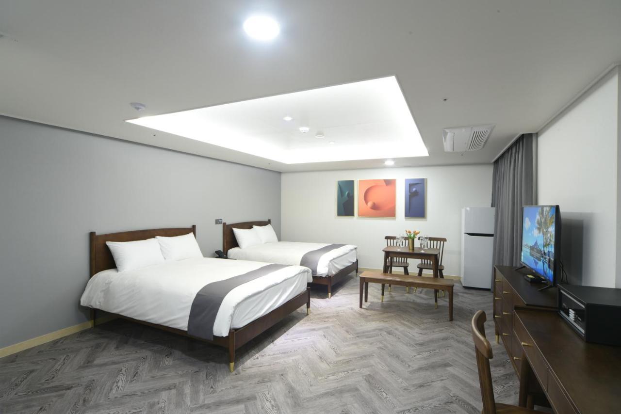 Haeundae Central Hotel Busan Exterior foto