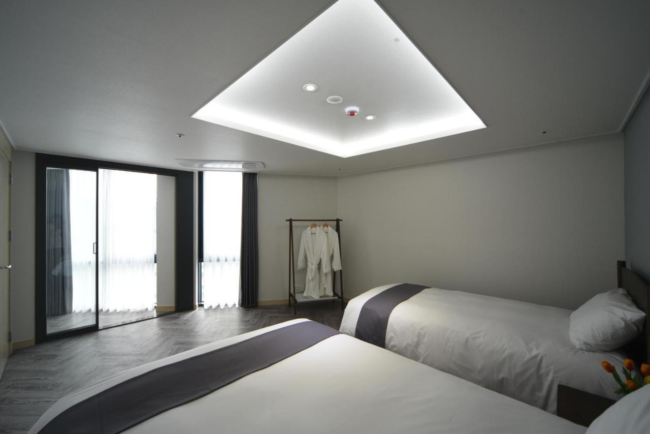 Haeundae Central Hotel Busan Exterior foto