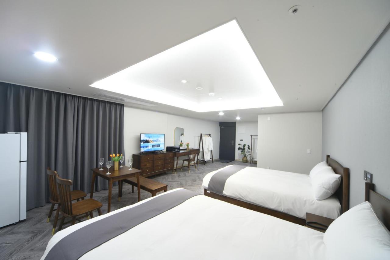 Haeundae Central Hotel Busan Exterior foto