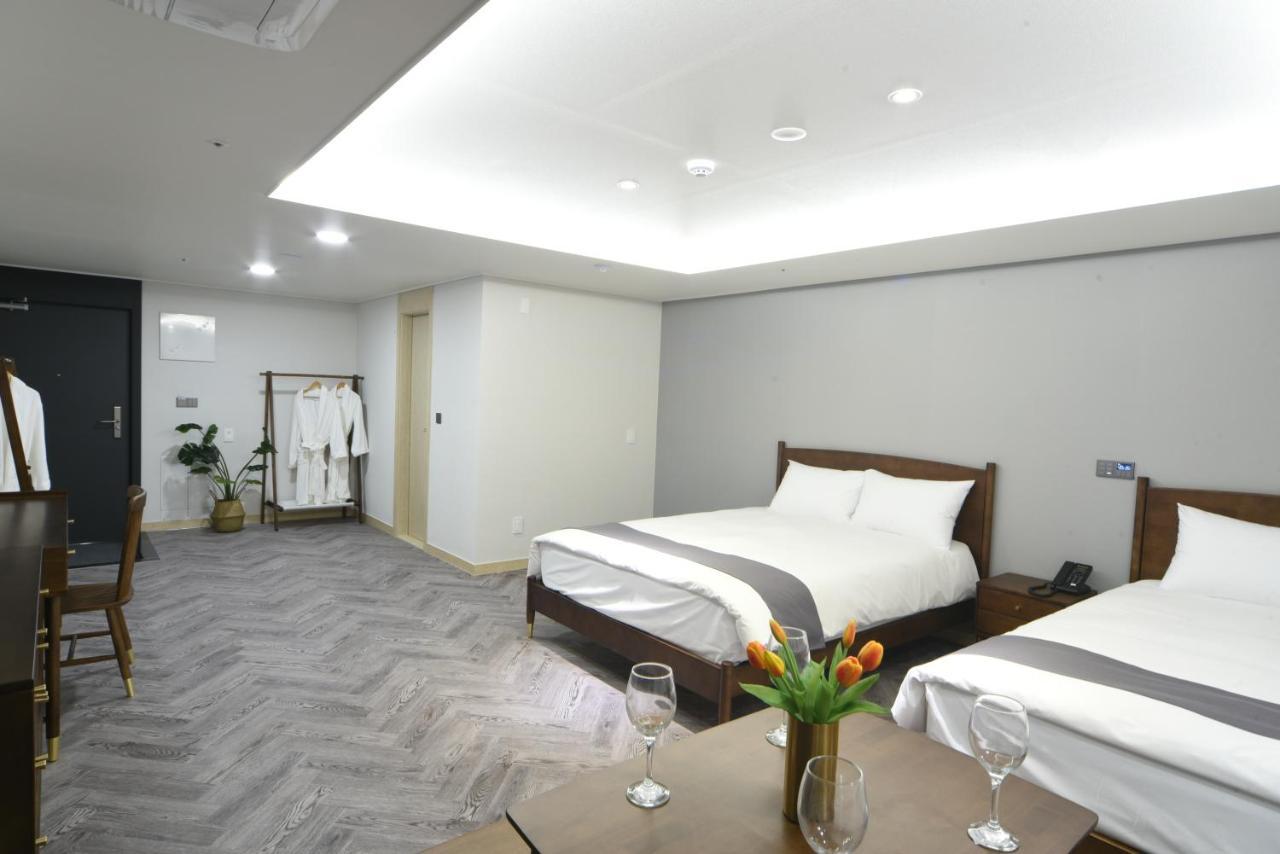 Haeundae Central Hotel Busan Exterior foto