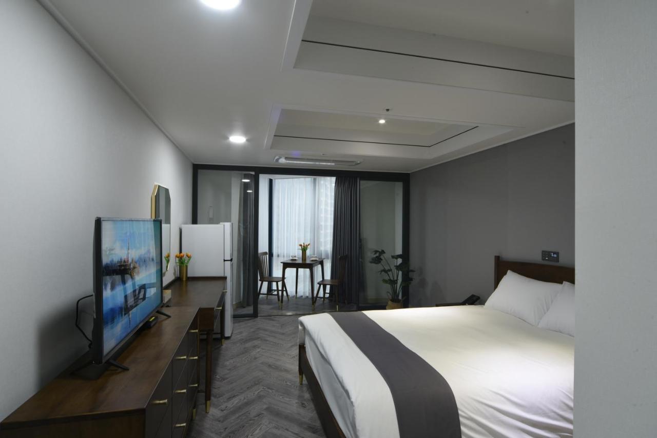 Haeundae Central Hotel Busan Exterior foto