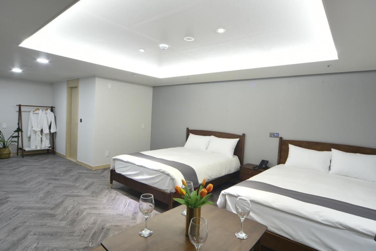 Haeundae Central Hotel Busan Exterior foto
